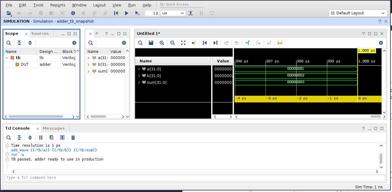 Vivado Xsim Waveform View From Command Line